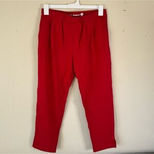 w16 L34 petite red Large pants women's betabrand vibrant